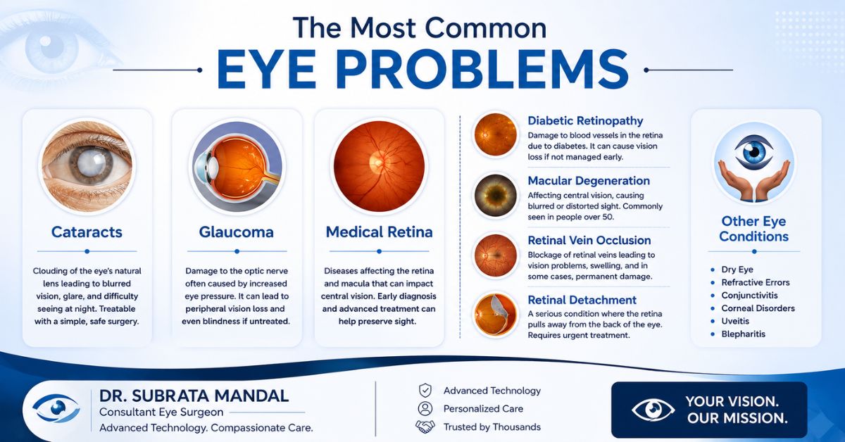 The Most Common Eye Problems
